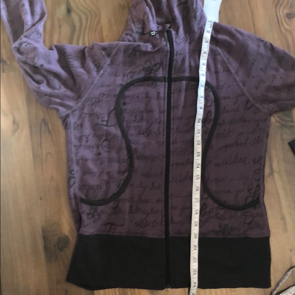 Rare LULULEMON Remix Manifesto Scuba Hoodie Sz 10 - Picture 8 of 9